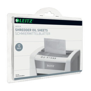 Leitz IQ Shredder Oil Sheets (12 Pack)