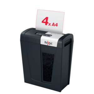 Rexel Secure MC4 Whisper-Shred P5 Paper Shredder
