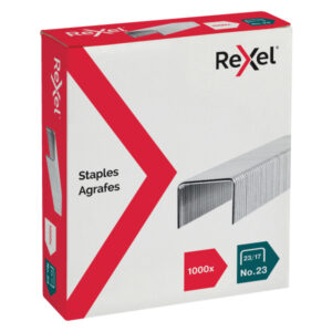 Rexel No. 23/17 Heavy Duty Staples (Box 1000)