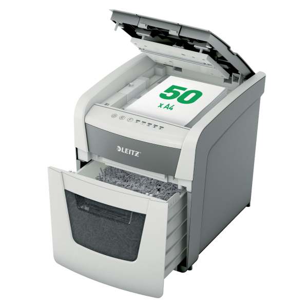 Leitz IQ Autofeed 50 P4 Automatic Paper Shredder