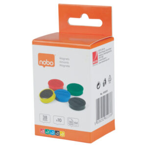 Nobo Magnetic Whiteboard Magnets - 38mm (10 )